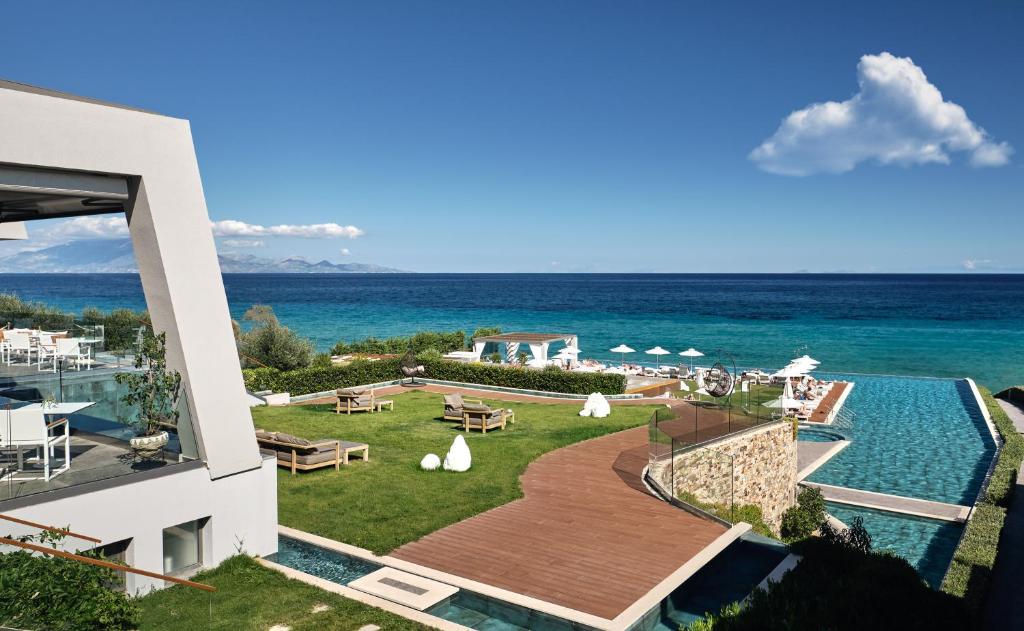Lesante Blu hôtel réservé aux adultes avec vue sur la mer Égée